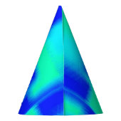 Chapeaux De Fètes Patchwork bleu et vert (Dos)