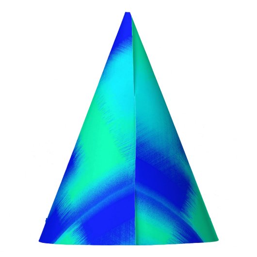 Chapeaux De Fètes Patchwork bleu et vert (Dos)