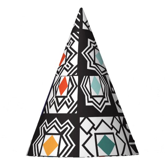 Chapeaux De Fètes Patchwork Maori : Ethnic Carpet Design. (Devant)