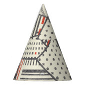 Chapeaux De Fètes Patchwork rétro : Conception géométrique Abstraite (Gauche)