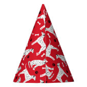 Chapeaux De Fètes Pâtes et os dalmatiens (Dos)