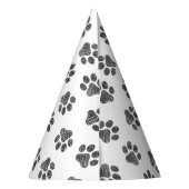 Chapeaux De Fètes Patrouilles de Doodle, Paws de Chien, Paws Noirs (Dos)