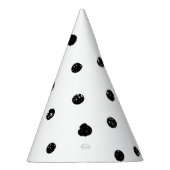 Chapeaux De Fètes Patters de Black and White Abstract (Droite)