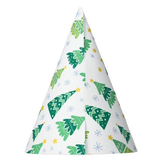 Chapeaux De Fètes Patters de Christmas Pine Trees (Dos)