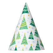 Chapeaux De Fètes Patters de Christmas Pine Trees (Devant)