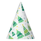 Chapeaux De Fètes Patters de Christmas Pine Trees (Gauche)