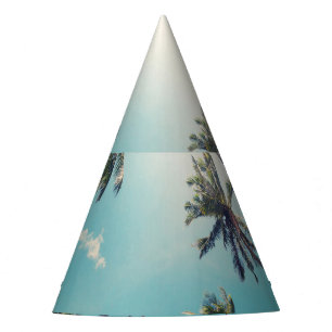 Chapeaux De Fètes Paysage de plage tropicale de Serenity