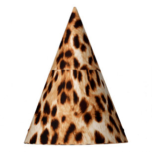 Chapeaux De Fètes Peau animale : Motif tacheté par aquarelle.