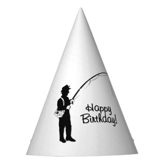 Chapeaux De Fètes Pêche Joyeux Anniversaire (Devant)