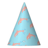 Chapeaux De Fètes Pêches le dauphin rose (Gauche)