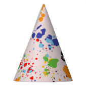 Chapeaux De Fètes Peinture 8e anniversaire fête des éclaboussures co (Gauche)