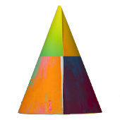 Chapeaux De Fètes Peinture à éclaboussure (Dos)