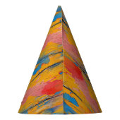 Chapeaux De Fètes Peinture colorée (Dos)