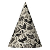 Chapeaux De Fètes Peinture vintage d'animaux de ferme (Gauche)