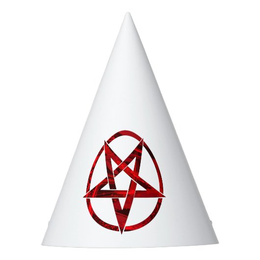 Chapeaux De Fètes Pentagram Red Devil (Devant)