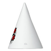 Chapeaux De Fètes Pentagramme aux roses rouges (Droite)