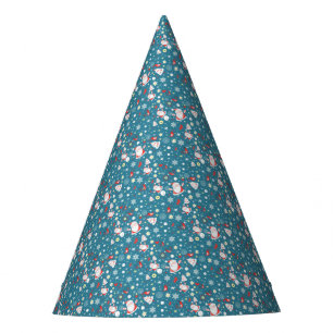 Chapeaux De Fètes Père Noël Love Motif