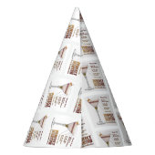 Chapeaux De Fètes Perfect Martini Cocktail Recette Art (Dos)