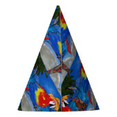 Chapeaux De Fètes Perroquet (Dos)