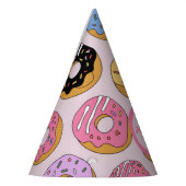 Chapeaux De Fètes Personalized Donut-Themed Birthday Cone (Gauche)