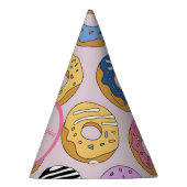 Chapeaux De Fètes Personalized Donut-Themed Birthday Cone (Droite)