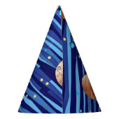 Chapeaux De Fètes Personalized Outer Space Galaxy Photo Birthday  (Dos)