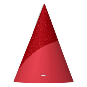 Chapeaux De Fètes Personnaliser Casquette de la fête diagonale rouge