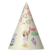 CHAPEAUX DE FÈTES PETIT BO PEEP ANNIVERSAIRE (Gauche)