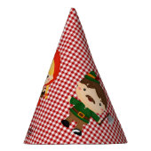 Chapeaux De Fètes Petit chaperon rouge sur En vichy rouge (Droite)