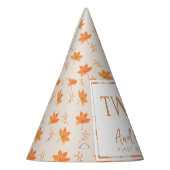 Chapeaux De Fètes Petit Citrouille Feuille d'automne automne automne (Gauche)