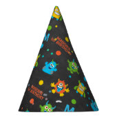 Chapeaux De Fètes Petit Monster tableau noir 1er anniversaire (Droite)