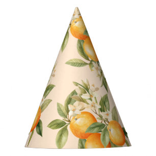 Chapeaux De Fètes Petite cutie agrumes thème anniversaire