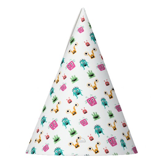 Chapeaux De Fètes Petits monstres adorables Anniversaire Enfants col (Gauche)