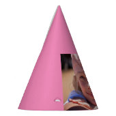 CHAPEAUX DE FÈTES PHOTO PERSONNALISÉE ANNIVERSAIRE CASQUETTE CASQUET (Gauche)