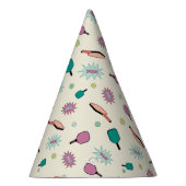 Chapeaux De Fètes Pickleball ! Motif coloré amusant (Droite)