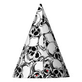 Chapeaux De Fètes Pièce de crâne Oeil rouge ID222 (Dos)