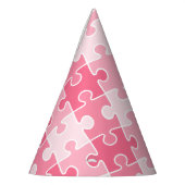 Chapeaux De Fètes Pièce de puzzles rose doux pour la fille (Gauche)