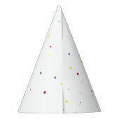 Chapeaux De Fètes Pingouin Avec Ballons Bleus (Dos)