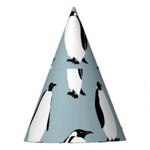 Chapeaux De Fètes Pingouin Bird animal mignonne Motif