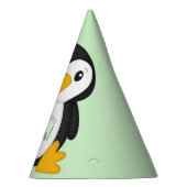 Chapeaux De Fètes Pingouin fête d'anniversaire Vert (Droite)