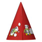 Chapeaux De Fètes Pingouins de Noël (Dos)