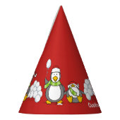 Chapeaux De Fètes Pingouins de Noël (Gauche)