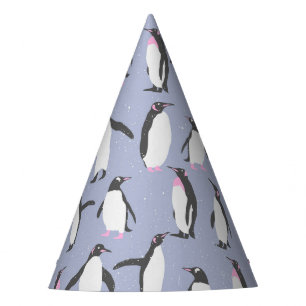 Chapeaux De Fètes Pingouins d'hiver motif transparent + vos idées