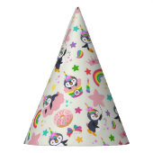 Chapeaux De Fètes Pinguim Unicórnio (Gauche)