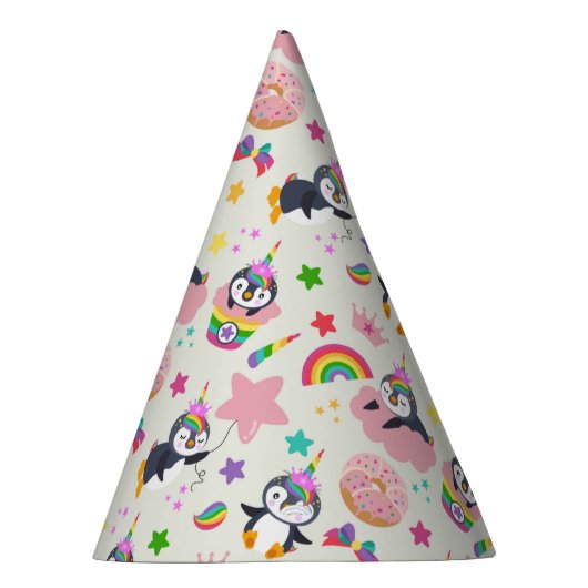 Chapeaux De Fètes Pinguim Unicórnio (Droite)