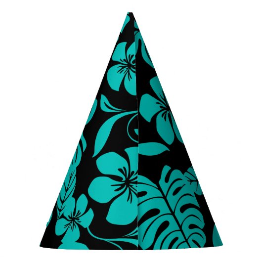 CHAPEAUX DE FÈTES PINK BIKINI (NOIR/TURQUOISE) CASQUETTE DE PARTI (Dos)