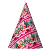 Chapeaux De Fètes Pink Christmas Nutcracker Ballerina Anniversaire d (Gauche)