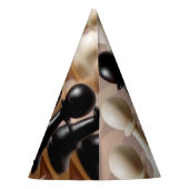 Chapeaux De Fètes Pions sur le tableau d'échecs (Dos)