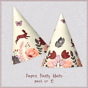 Chapeaux De Fètes Pipe de lapin d'art populaire de porc doux Hygge f