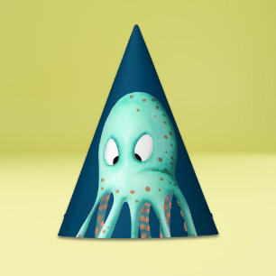 Chapeaux De Fètes Pipe Turquoise de la Marine